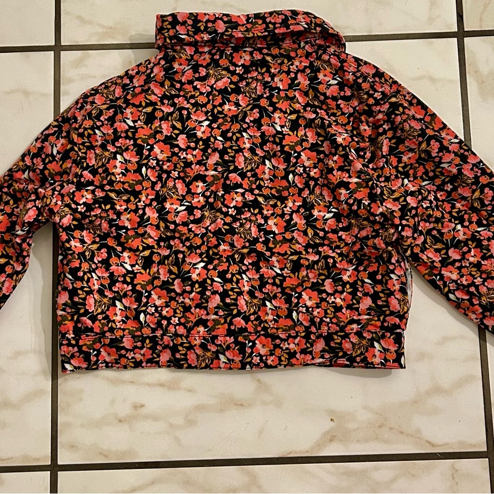 Girls Social Standard by sanctuary Floral Kids Jacket - Picture 3 of 4